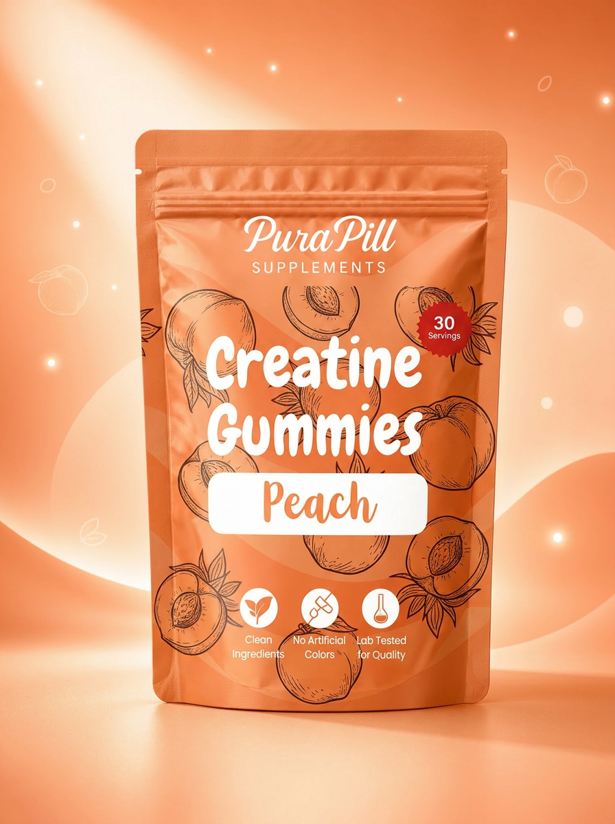 Creatine Gummies — Peach